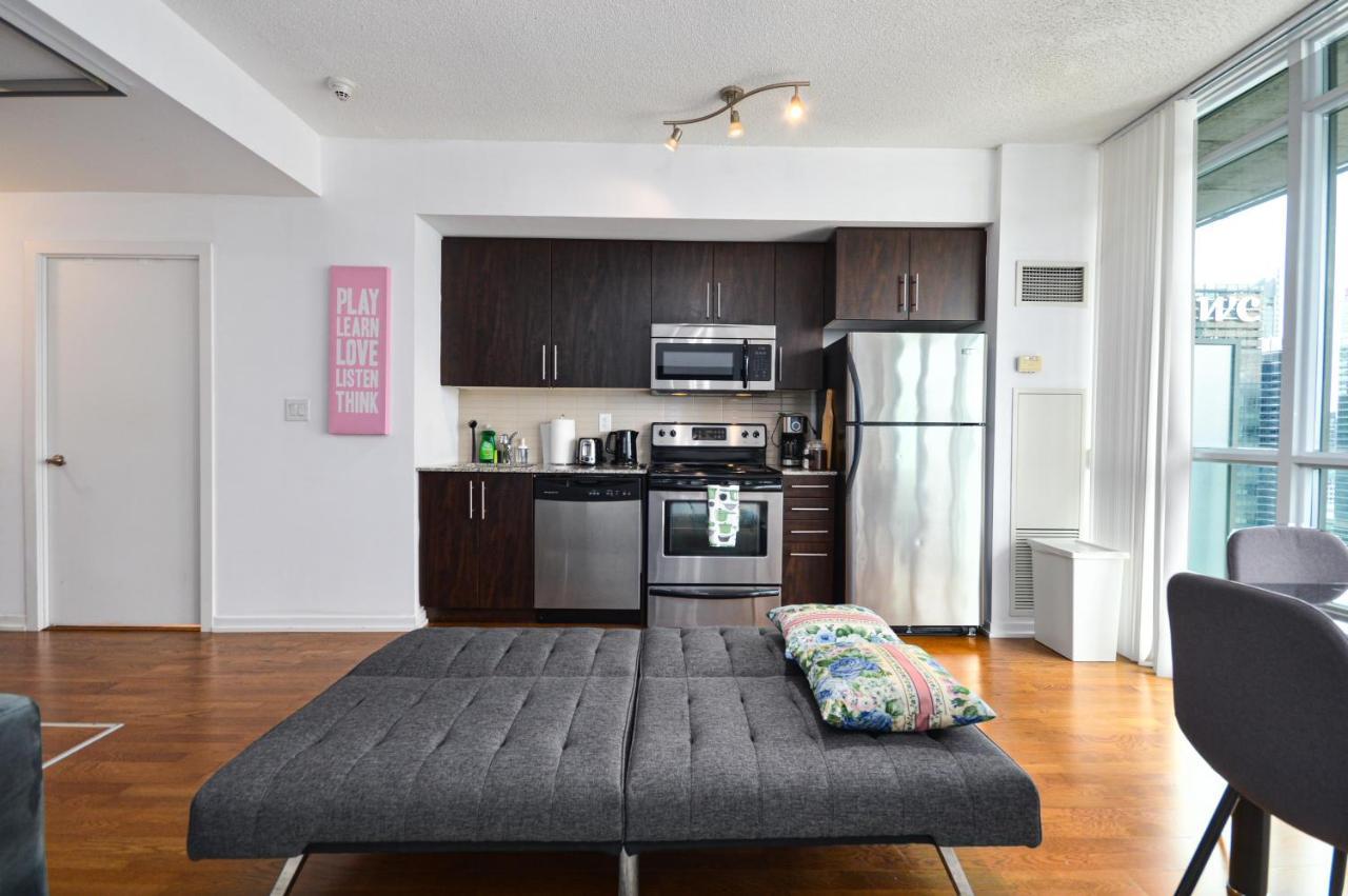 Downtown Toronto Condo Mins From Scotiabank Arena, Tiff, Cn Tower, Union, Mtcc المظهر الخارجي الصورة